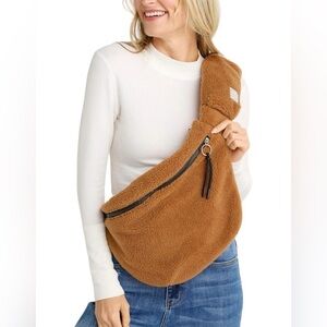 Free People Movement Overachiever Sherpa Sling Bag